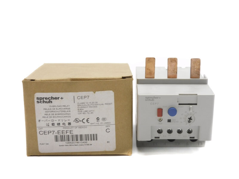 SPRECHER+SCHUH CEP7-EEFE SER. C 600V 9-45A NSMP