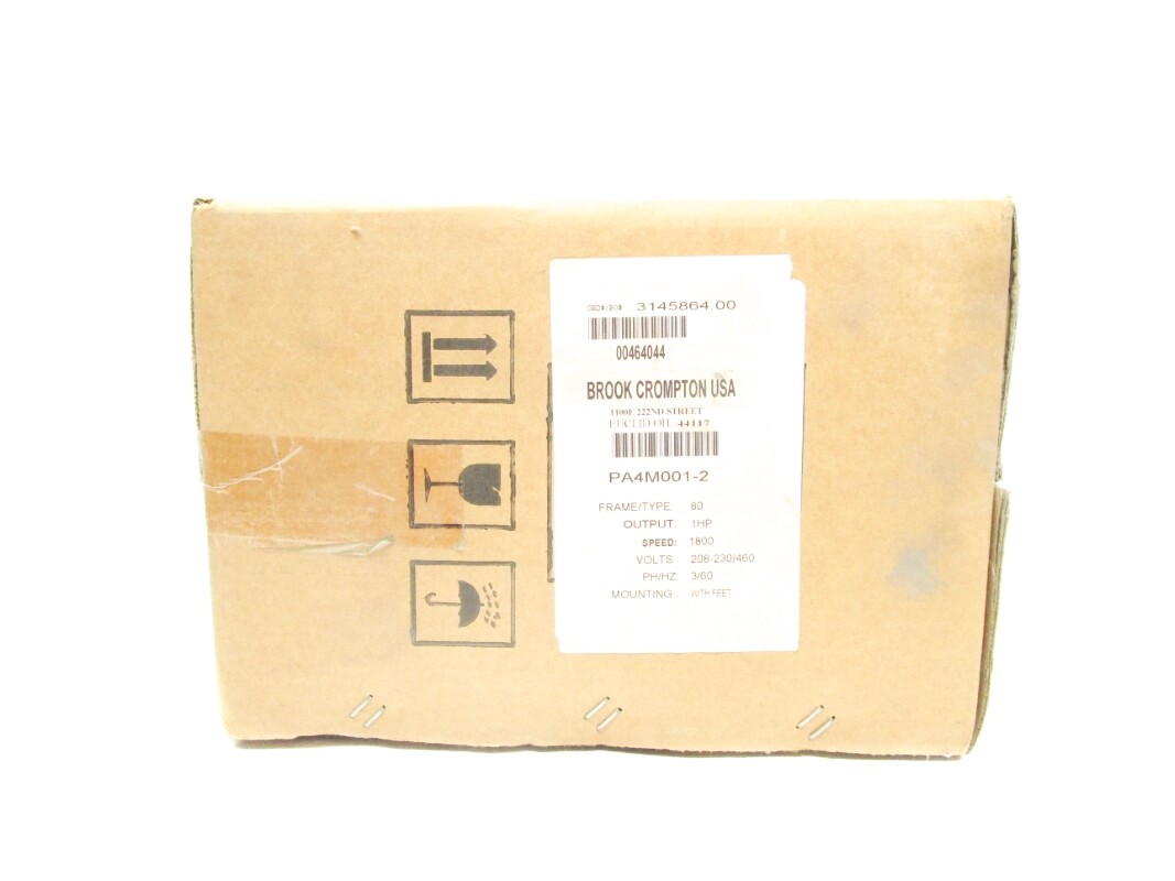 BROOK CROMPTON PA4M001-2 460V NSFS