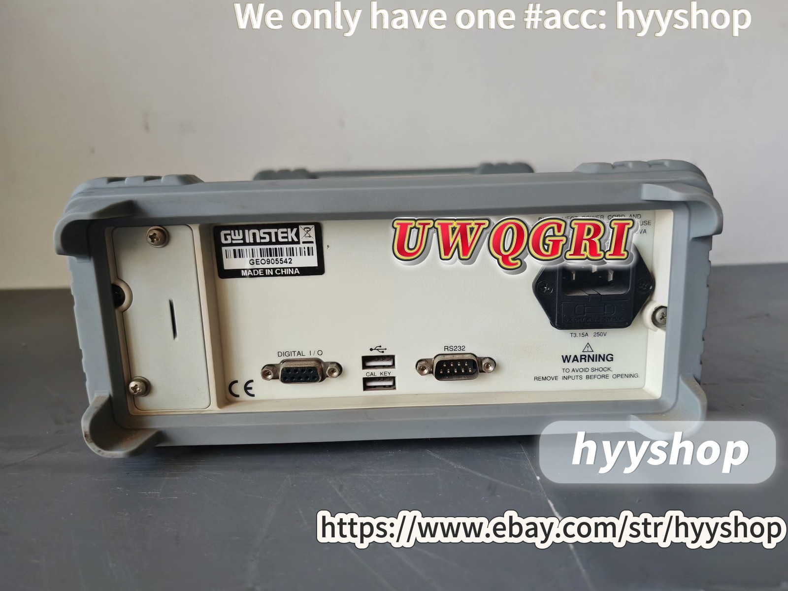 1PCS GW Instek GDM-8251A five and a half digit multimeter