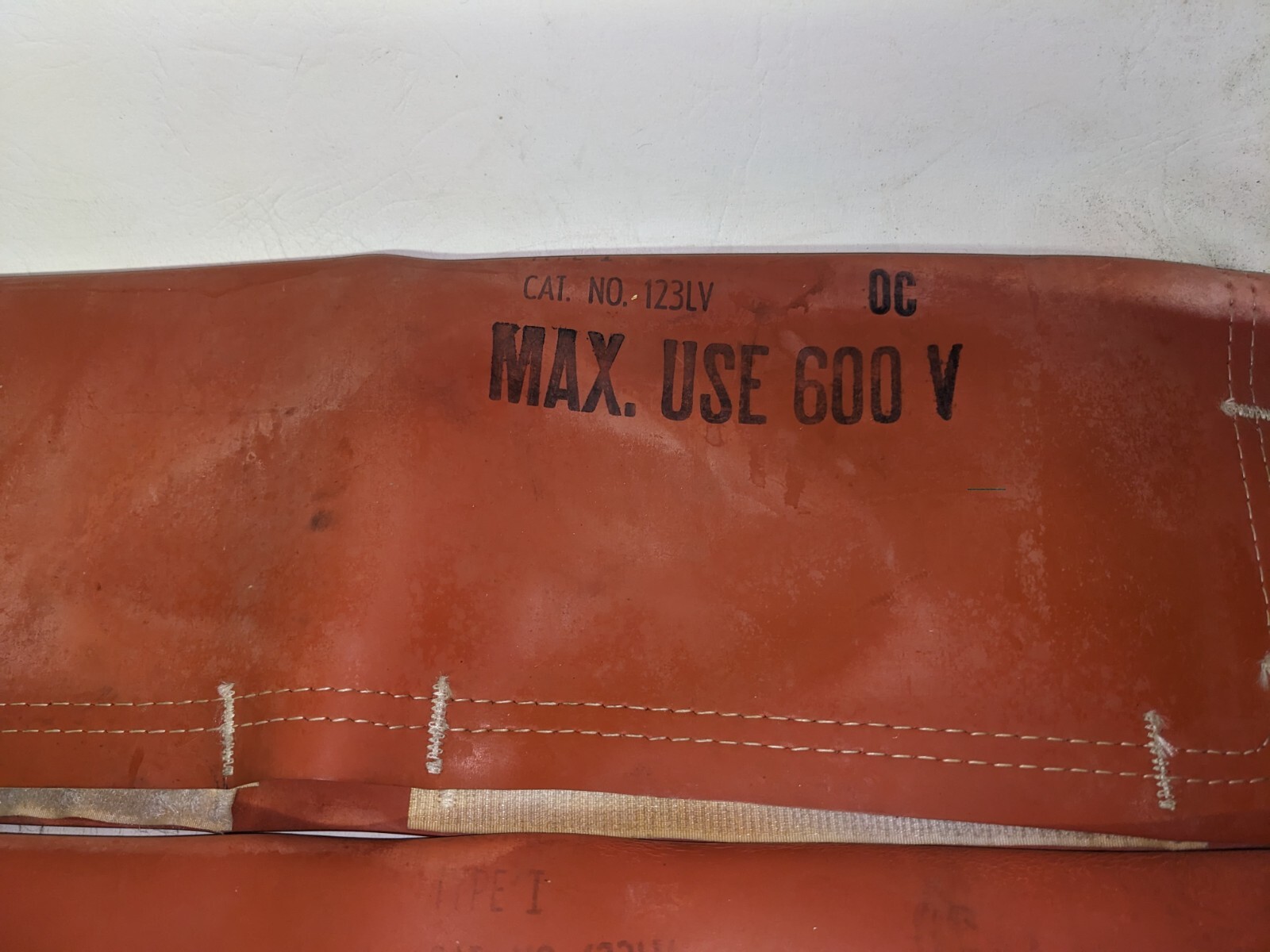 Set of 3 W. H. Salisbury Type I Cat No. 123LV Max Use 600V Mats 3ft by 1ft (M6)