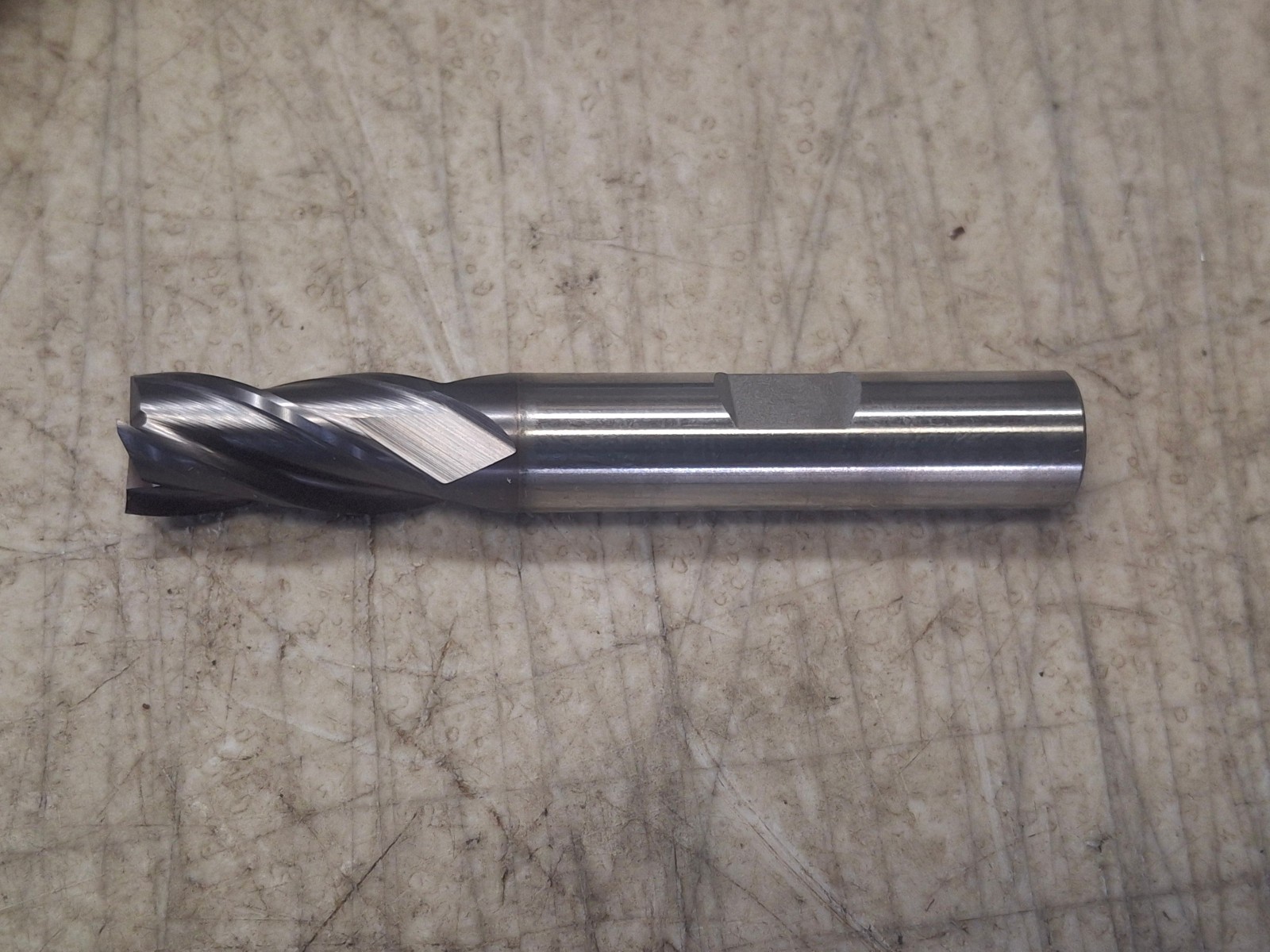 5 qty OSG Square End Mill: Cobalt, TiCN Coated, 4 Flute, 3/8″ Mill Dia, 3/4″ LOC