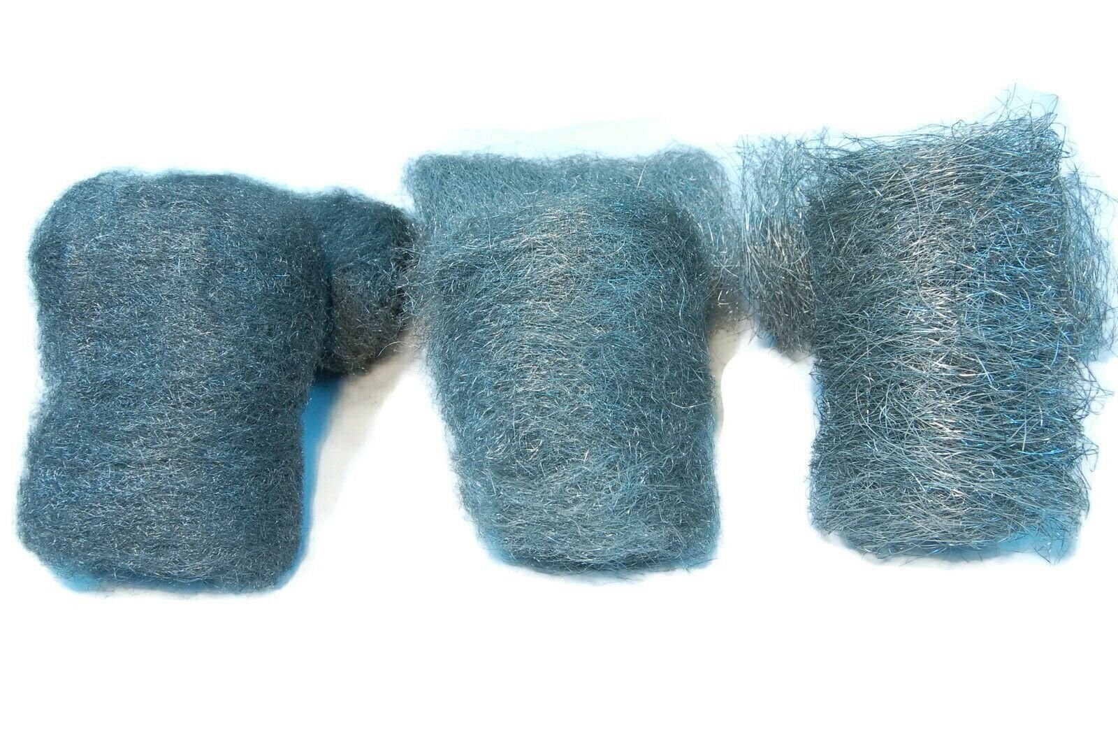 434 Stainless Steel Wool Pads, 6pc Assorted Pack (Fine, Medium, Coarse) – USA!
