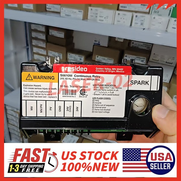 New Free Shipping Honeywell S8610M3009 Ignition Control Module S8610M3009