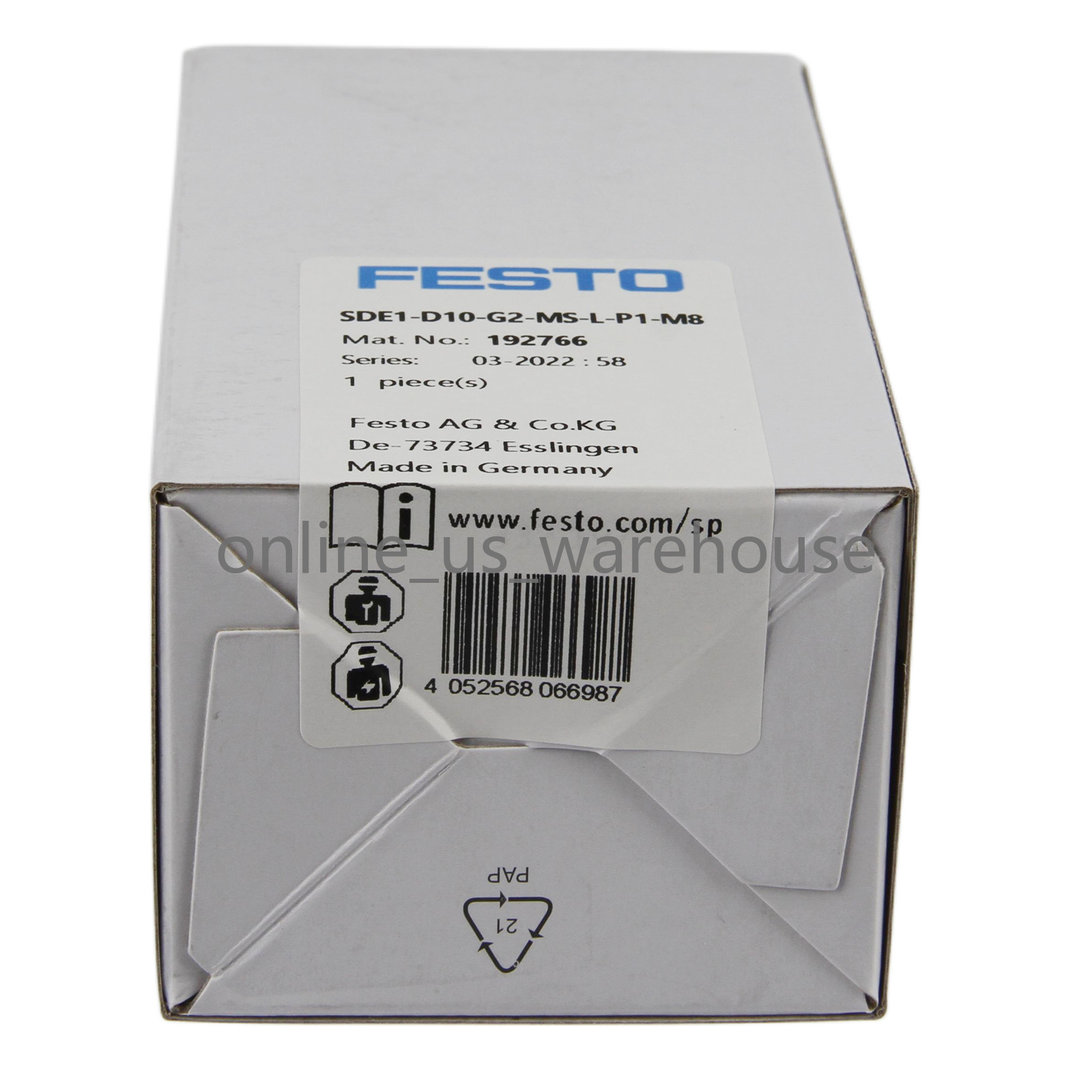 1PC New In Box For FESTO SDE1-D10-G2-MS-L-P1-M8 688542 Solenoid Valve – US Stock
