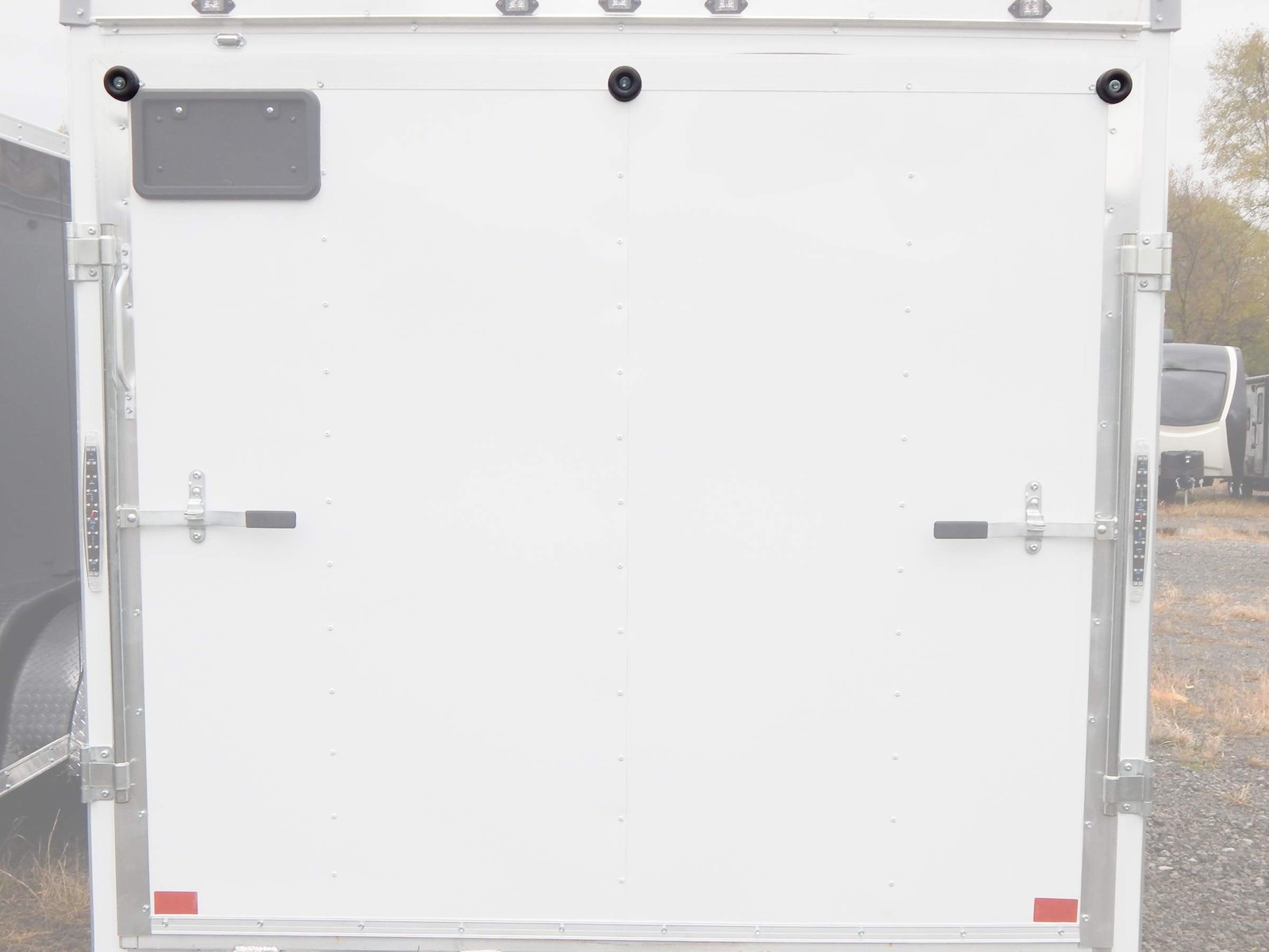 3 Rubber Bumpers for Trailer Compatible with Ramp Door Truck 2.5 Inches Round…