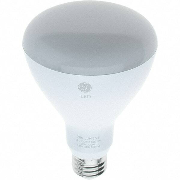 GE Lighting 10 Watt LED Flood/Spot Medium Screw Lamp 2,700�K Color Temp, 700 …