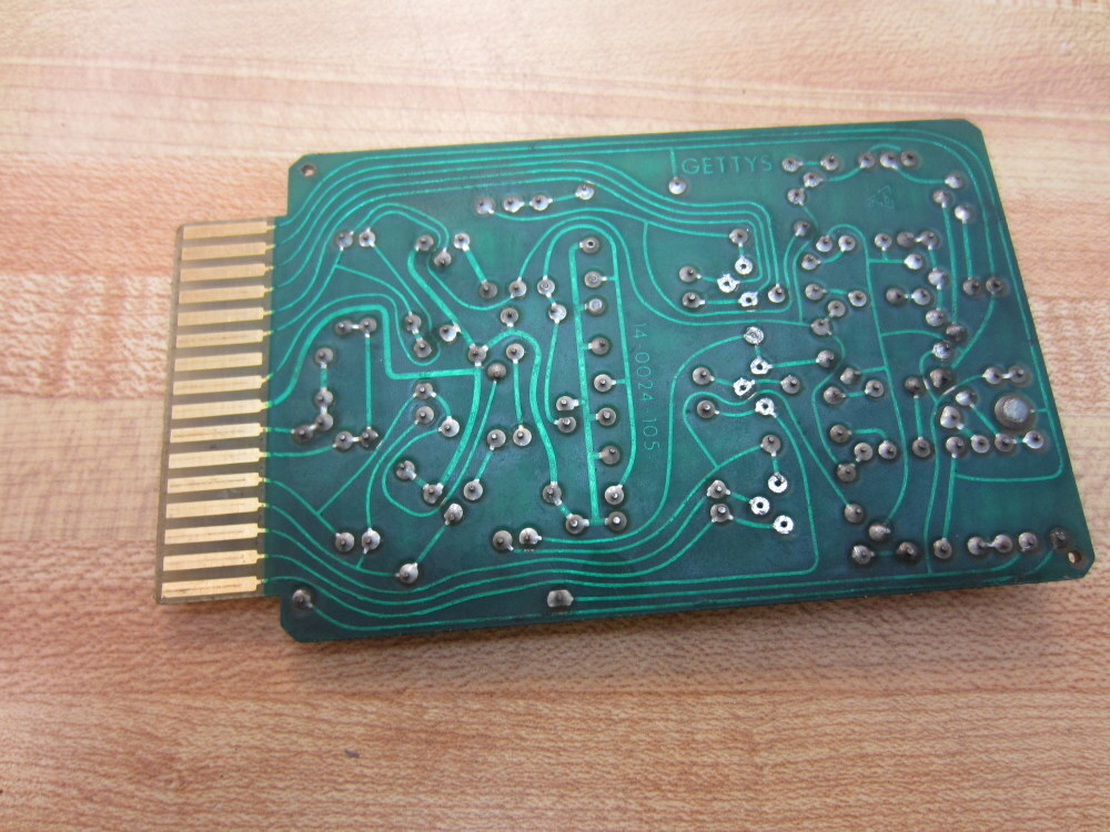 Gettys 14-0024-103 Firing Board 14-0024-03 Missing Capacitor