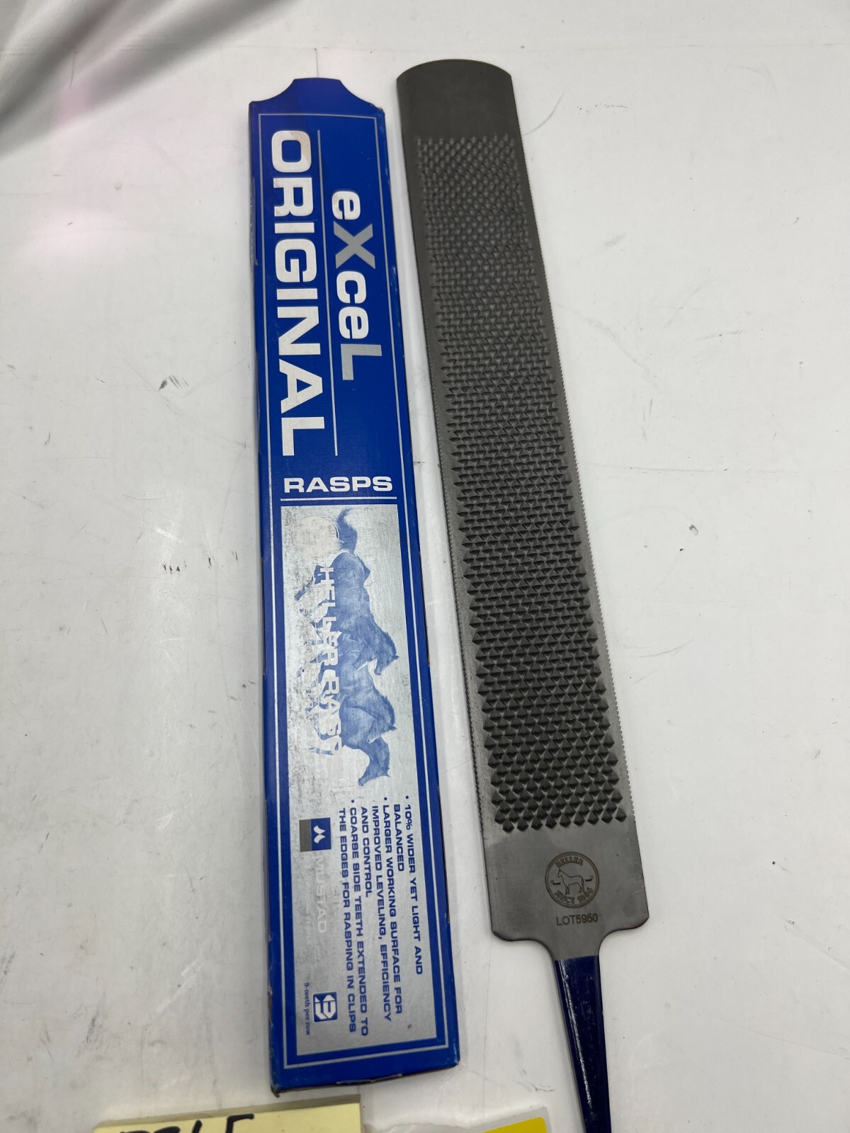 Heller eXceL Original Hoof Rasp 9 Teeth Per Row