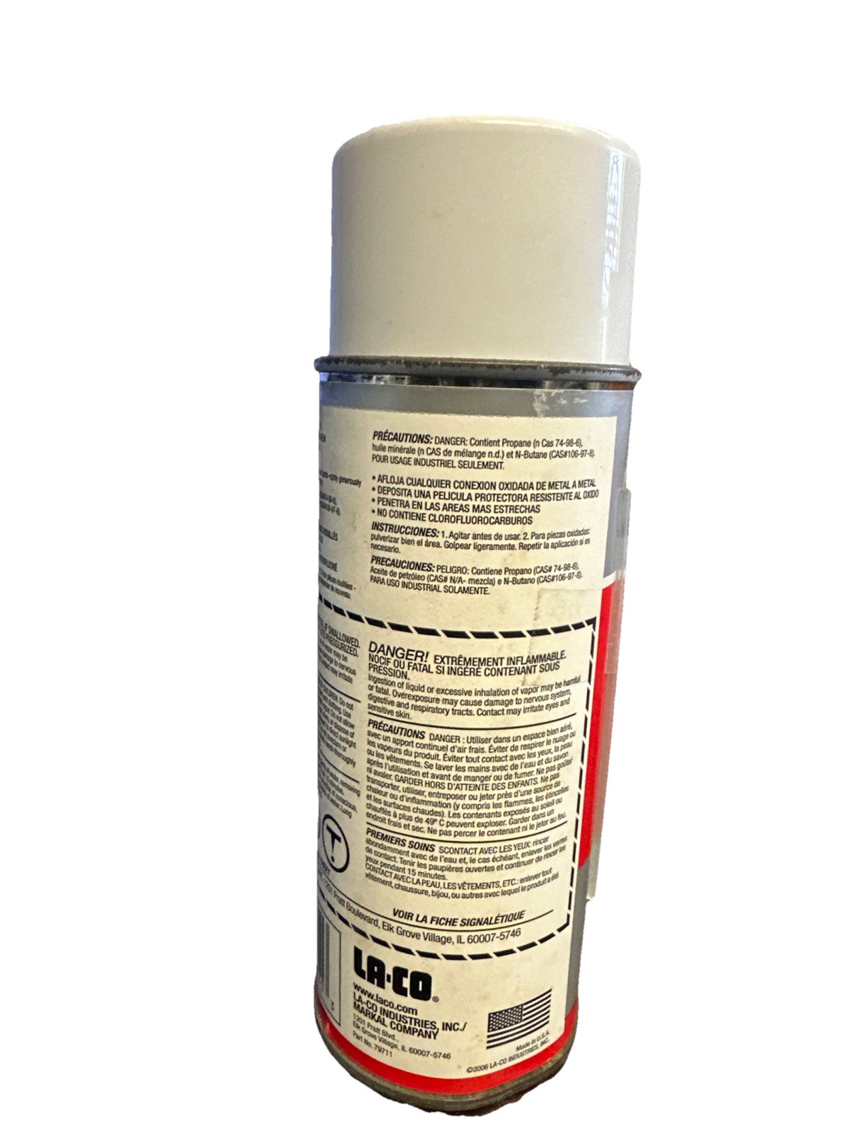 LA-CO Pierce Rust Remover, Penetrant, Lubricant 12 Oz Aerosol, Each
