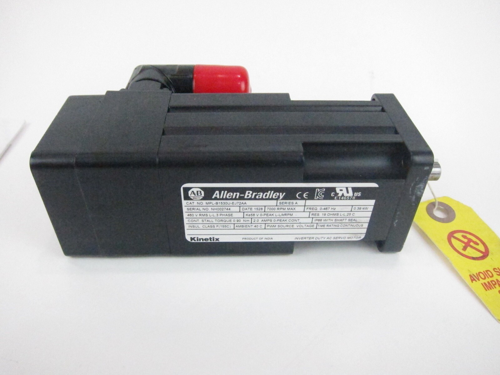 NEW Allen Bradley MPL-B1530U-EJ72AA MP Servo Motor MPLB1530UEJ72AA