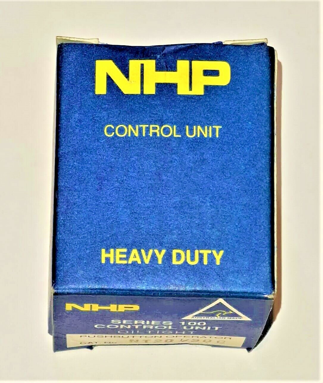 NHP NT20/30C PUSHBUTTON OPERATOR OILTIGHT TYPE H FOR NEMA1 OR HO CONTROL UNIT