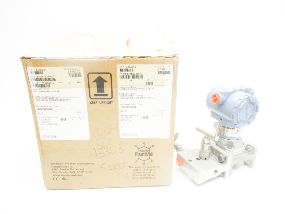 ROSEMOUNT 3051CG2A02A1AH2SJE5L4T1 9PSI NSMP