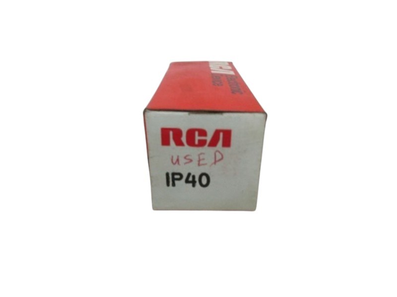 RCA IP40 ELECTRONIC VACUUM TUBE NSMP
