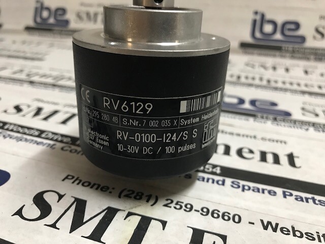 IFM Electronics RV6129 Encoder – RV-0100-I24/S w/Warranty