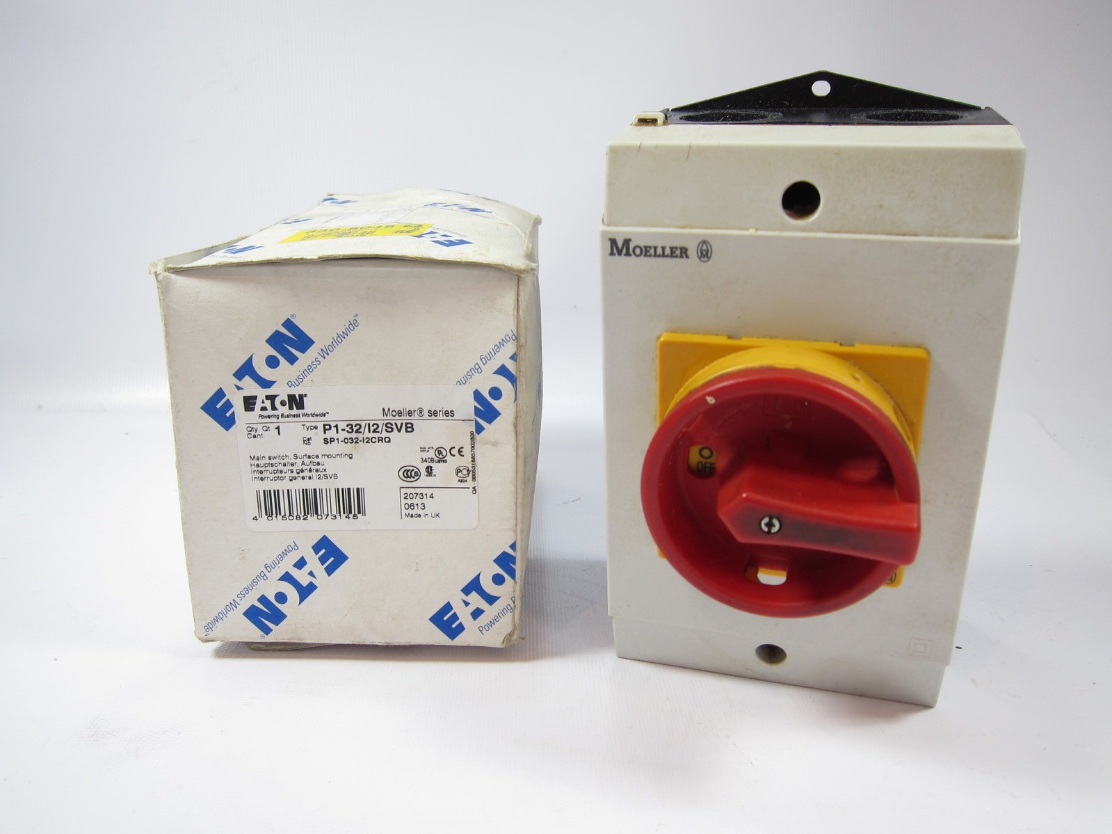 Eaton P1-32/I2/SVB Main Switch