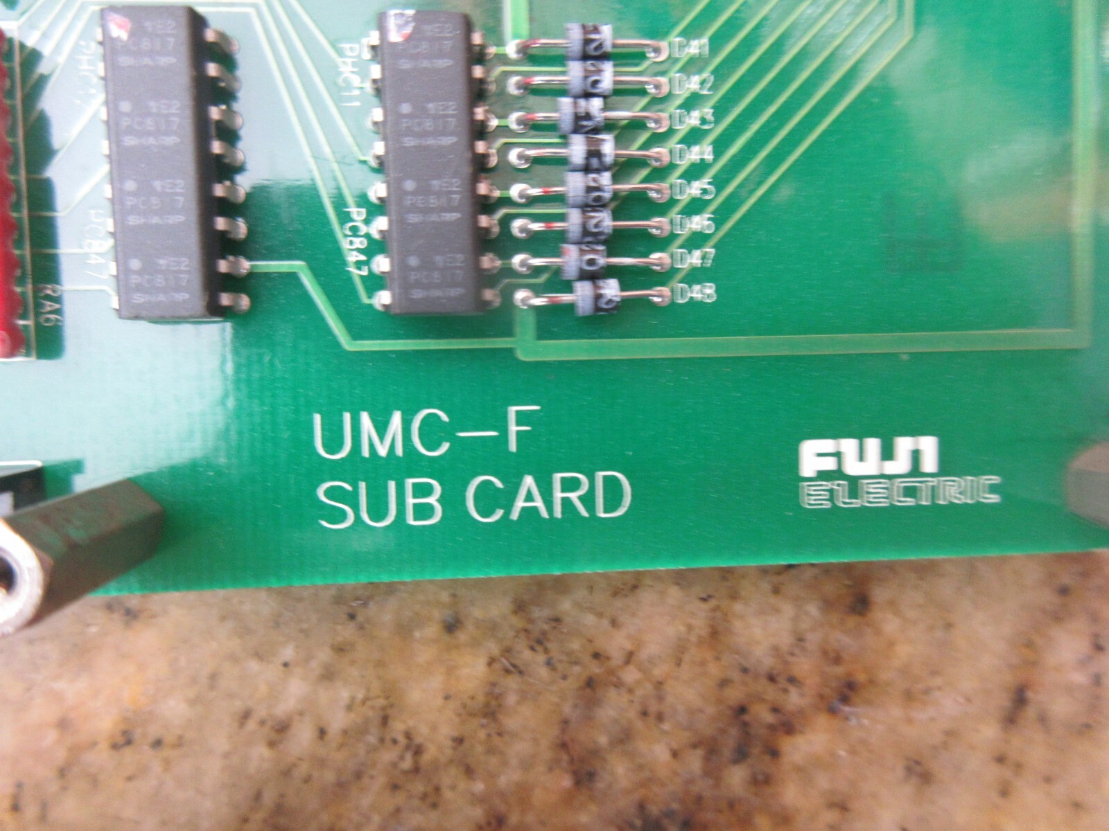 FUJI CIRCUIT BOARD UMC-F SUB CARD F930 78 77(3)