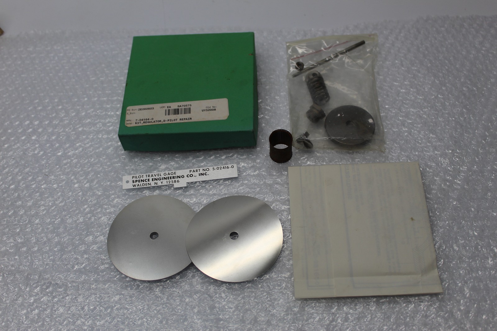 SPENCE ENGINEERING 5-02416-0 KIT (AS PICTURED) NSMP
