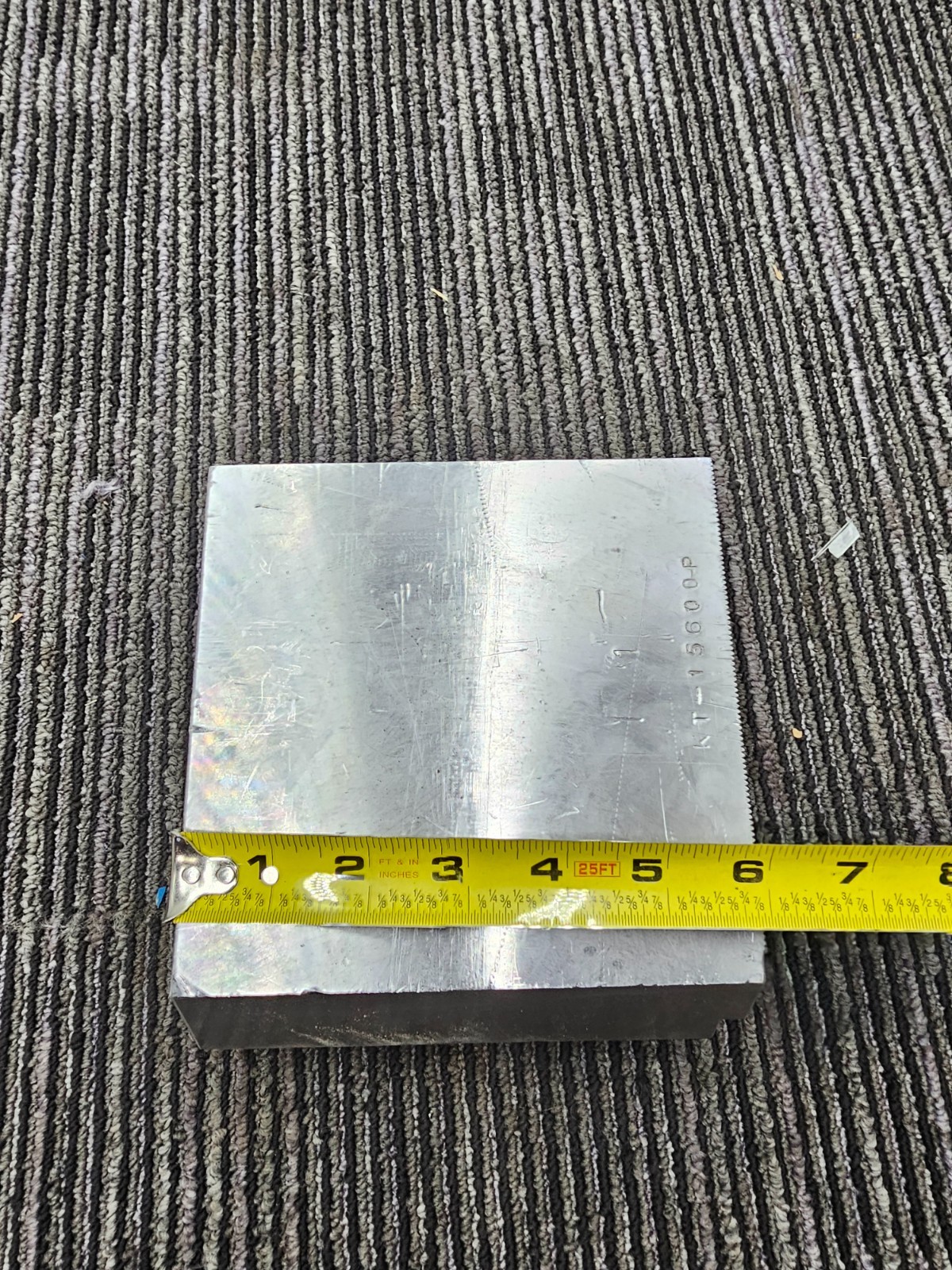 KT-15600P 1.5mm x 60° Soft Top Jaws for 15″ Power Chuck, Pointed, Steel