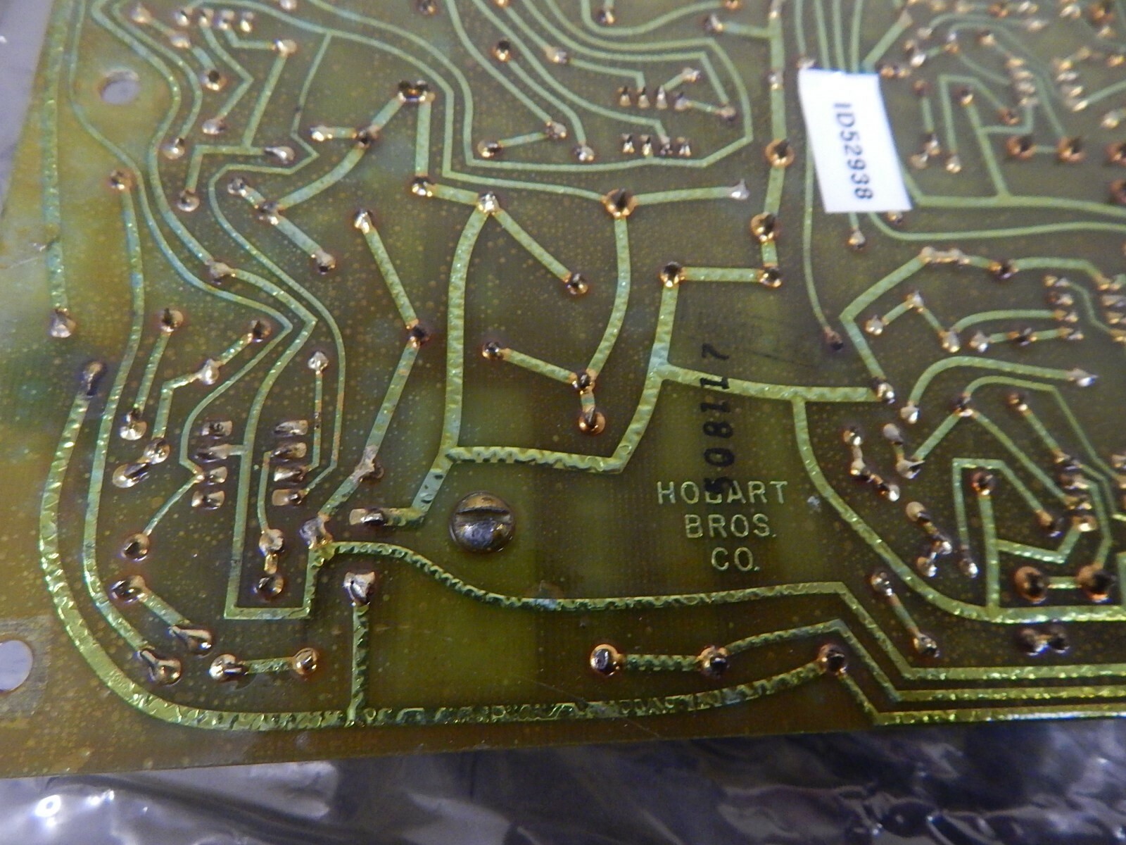 Hobart Bros. Co. 367937-1 1D52938 4961 Circuit Board *FREE SHIPPING*