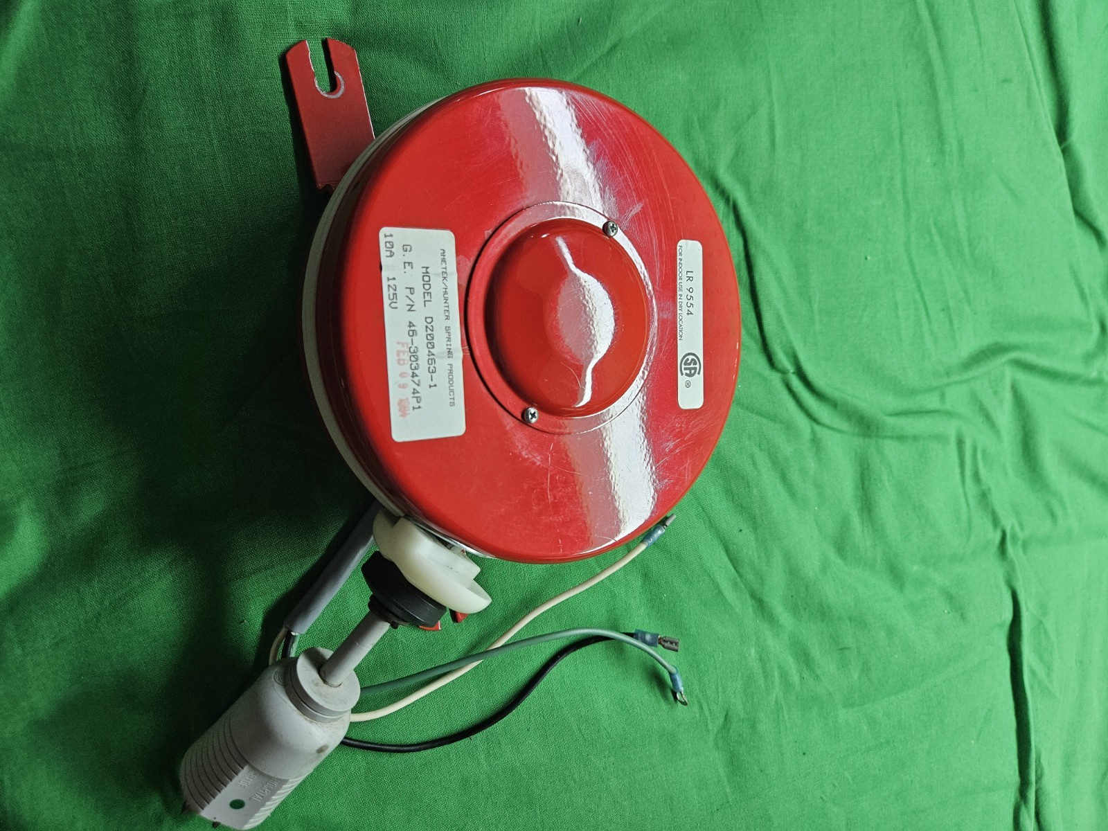 GE AMX-4 CORD REEL FOR PORTABLE X-RAY PN: 46-303474P1