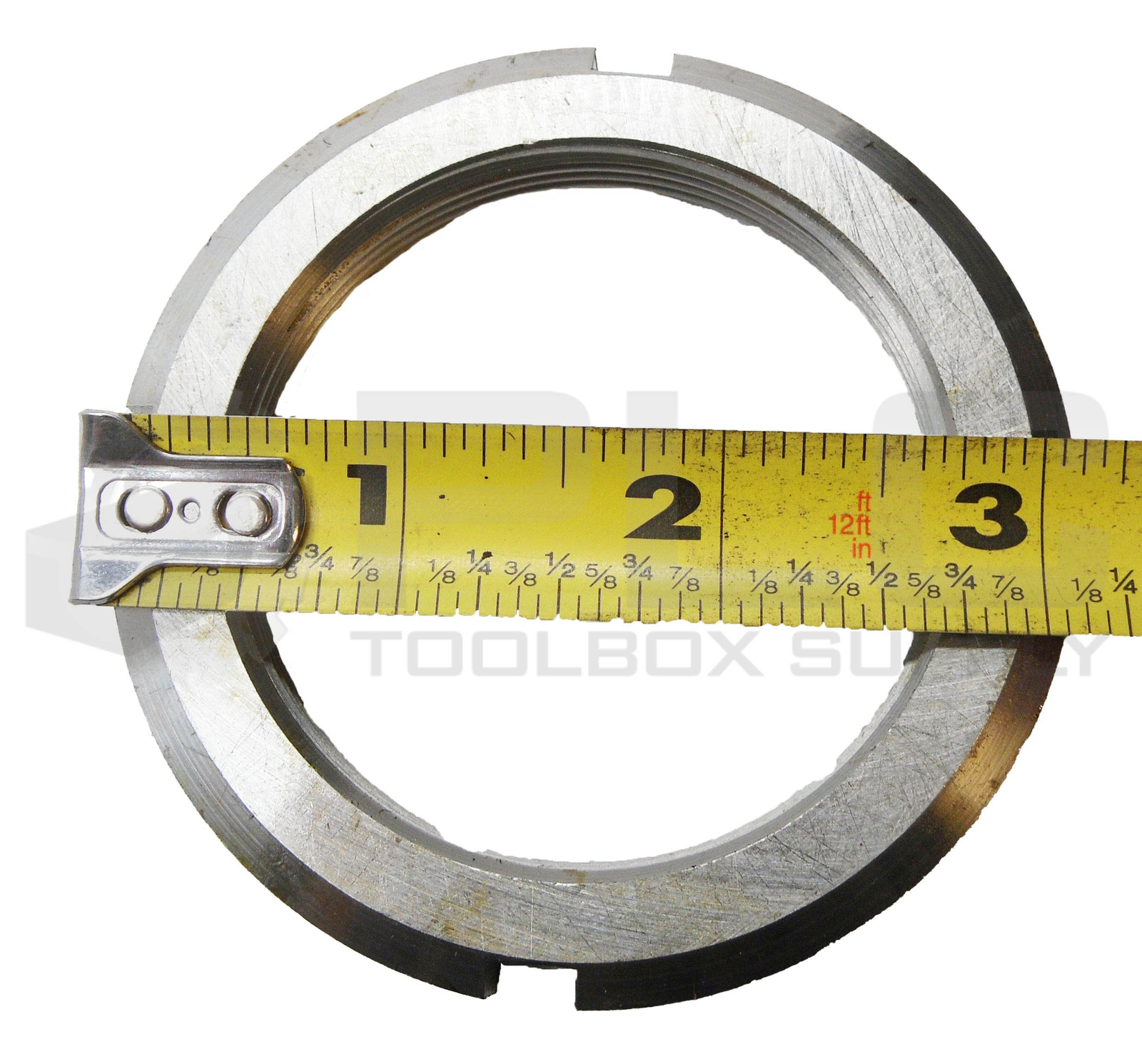 NEW CONSOLIDATED KM-12 LOCKNUT 3-1/8″OD 2-1/4″ BORE
