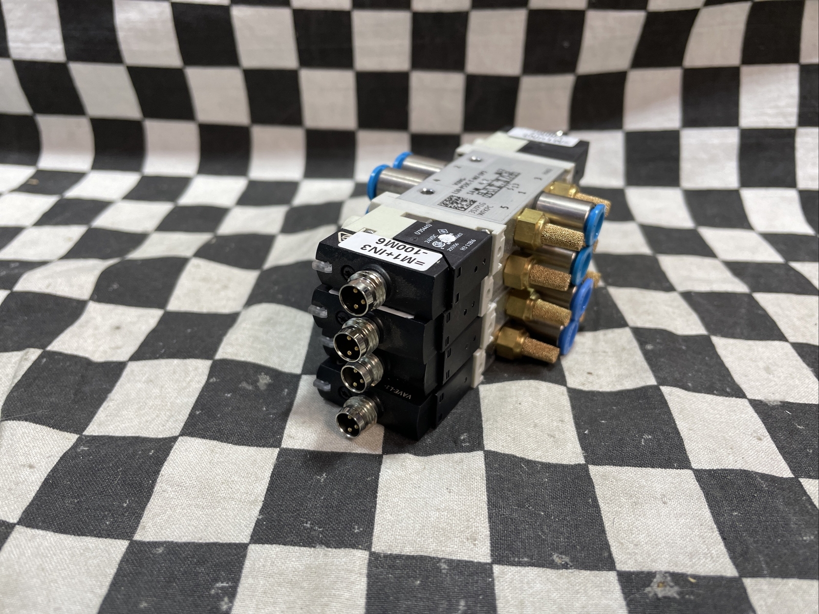 Festo VUVG-L10-P53C-T-M7-1P3, 566476, Solenoid Valve 5/2-way, LOT OF 4 #133P17