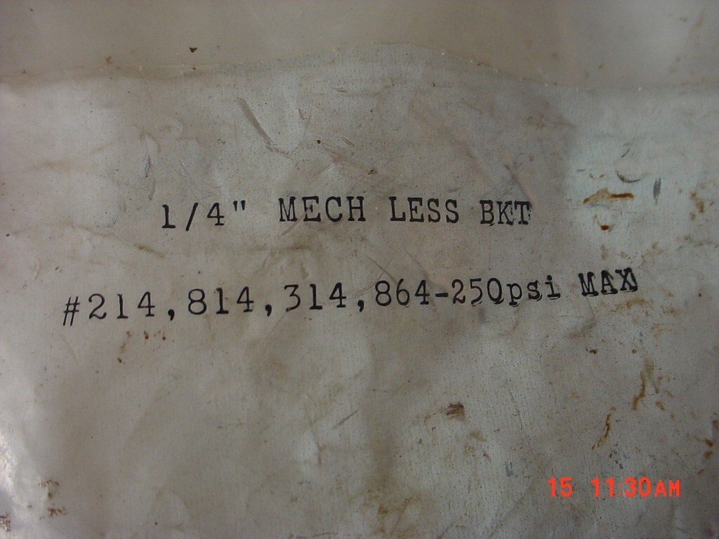 Armstrong Pressure Change Assembly 1/4″ Orifice Mech Less Bkt 250 max PSI
