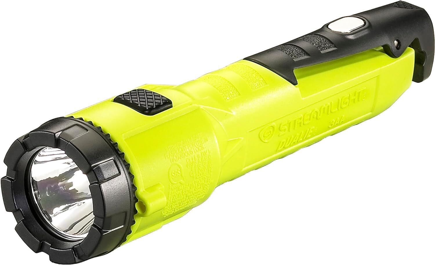 Streamlight 68780 Dualie 3AA Magnetic Intrinsically Safe Flashlight Yellow