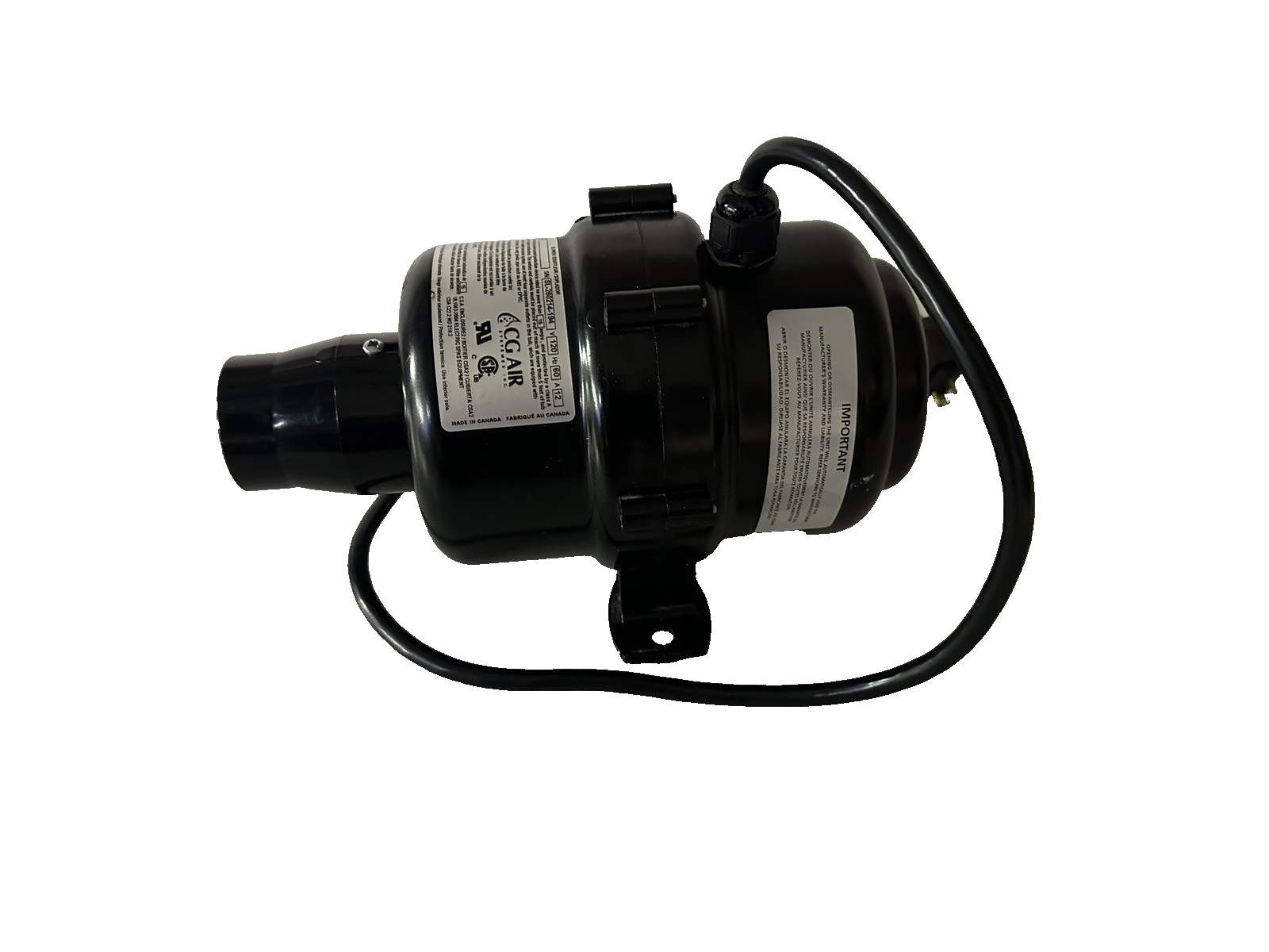 CG Air Systems SL06-75-120/60-B2 Blower-Used-See Desc, Ships Free-100% 2 Charity