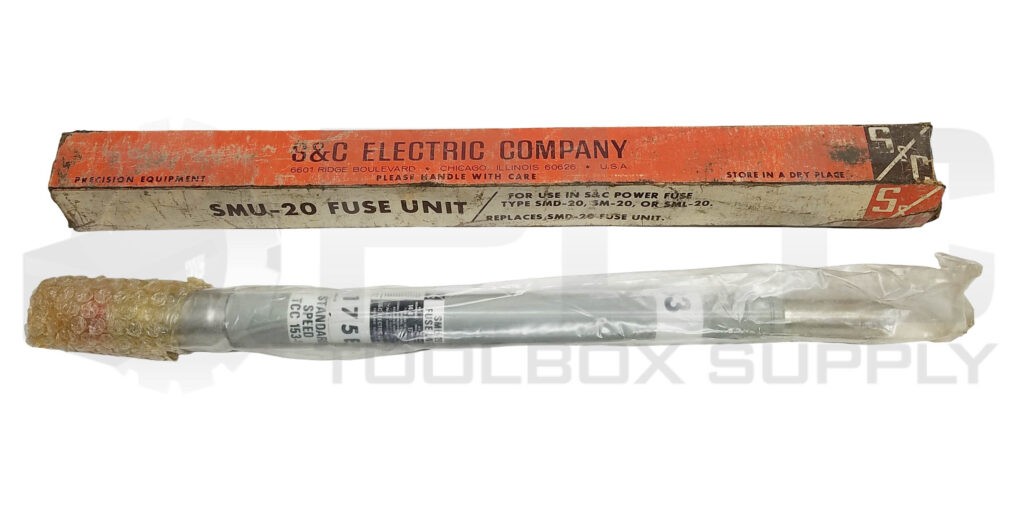 NEW S&C 612175 / SMU-20 FUSE UNIT TCC 153-1, 17KVA MAX 14.4KVA NOM 14K AMP