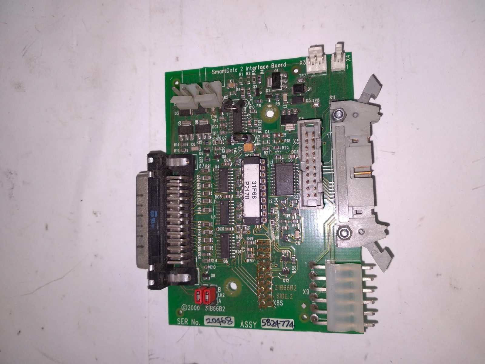 SMARTDATE 2 INTERFACE BOARD 20468 31B66B2 5824774