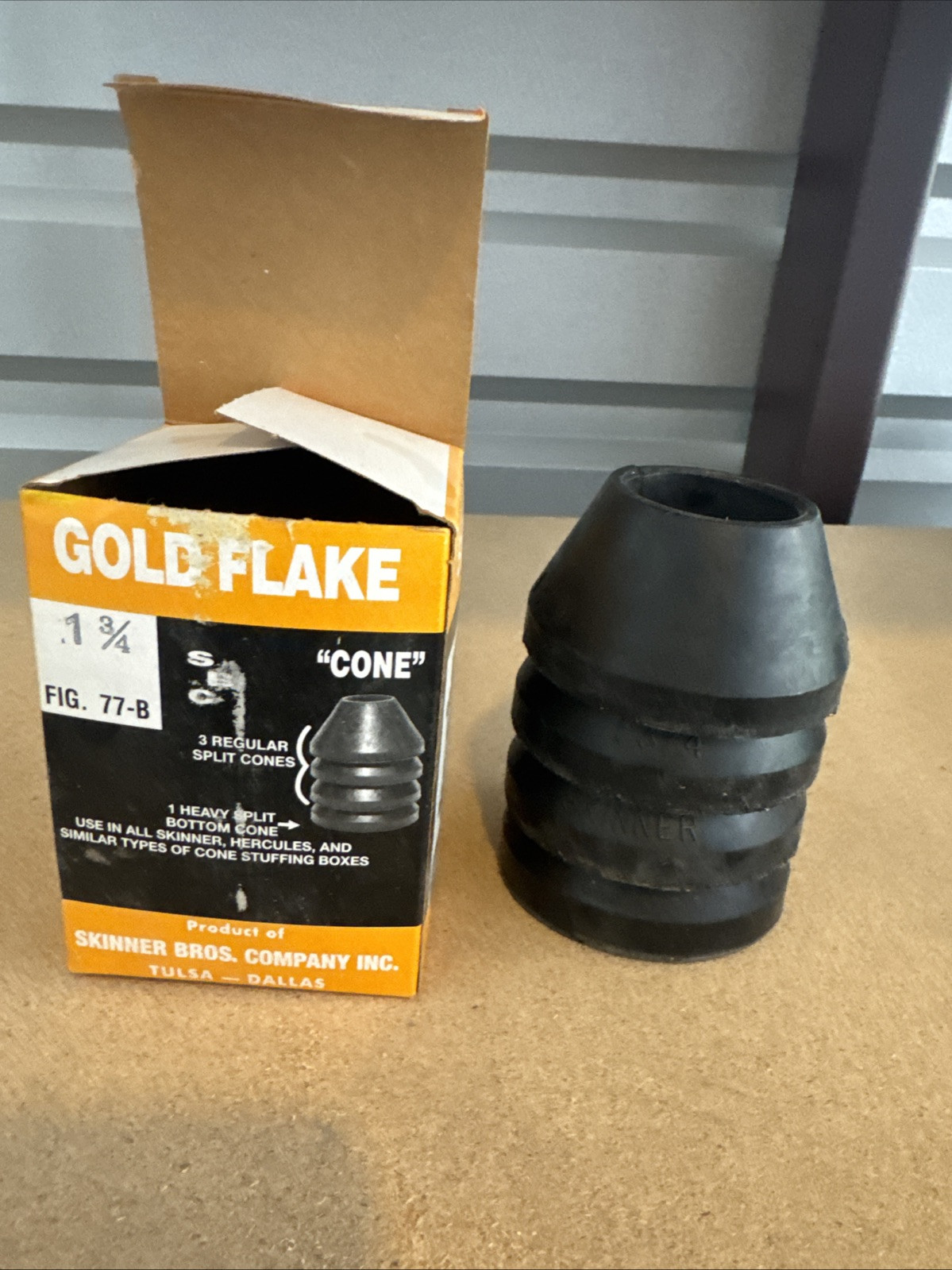 Skinner Gold Flake 4640 Cone Packing 1-3/4
