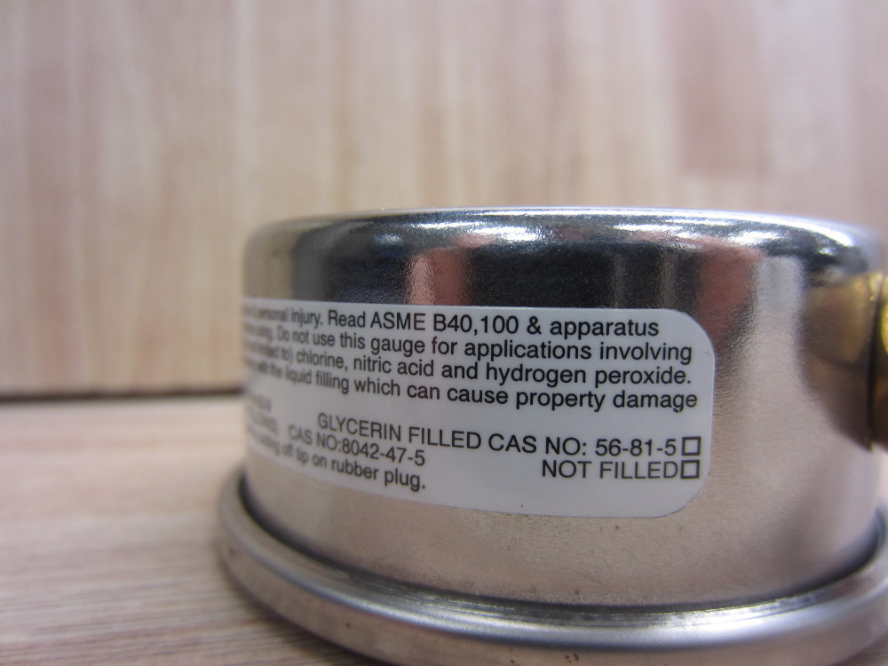 Ametek USG 165298 Gauge 0-100 PSI/KPA/BAR
