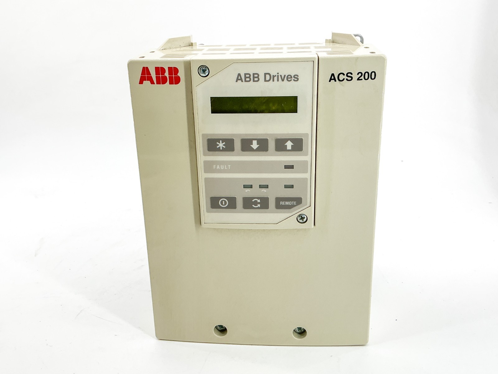 ABB ACS201-1P6-3-00-10 AC Drive 480V 3A 3PH 63Hz – For parts – Not working