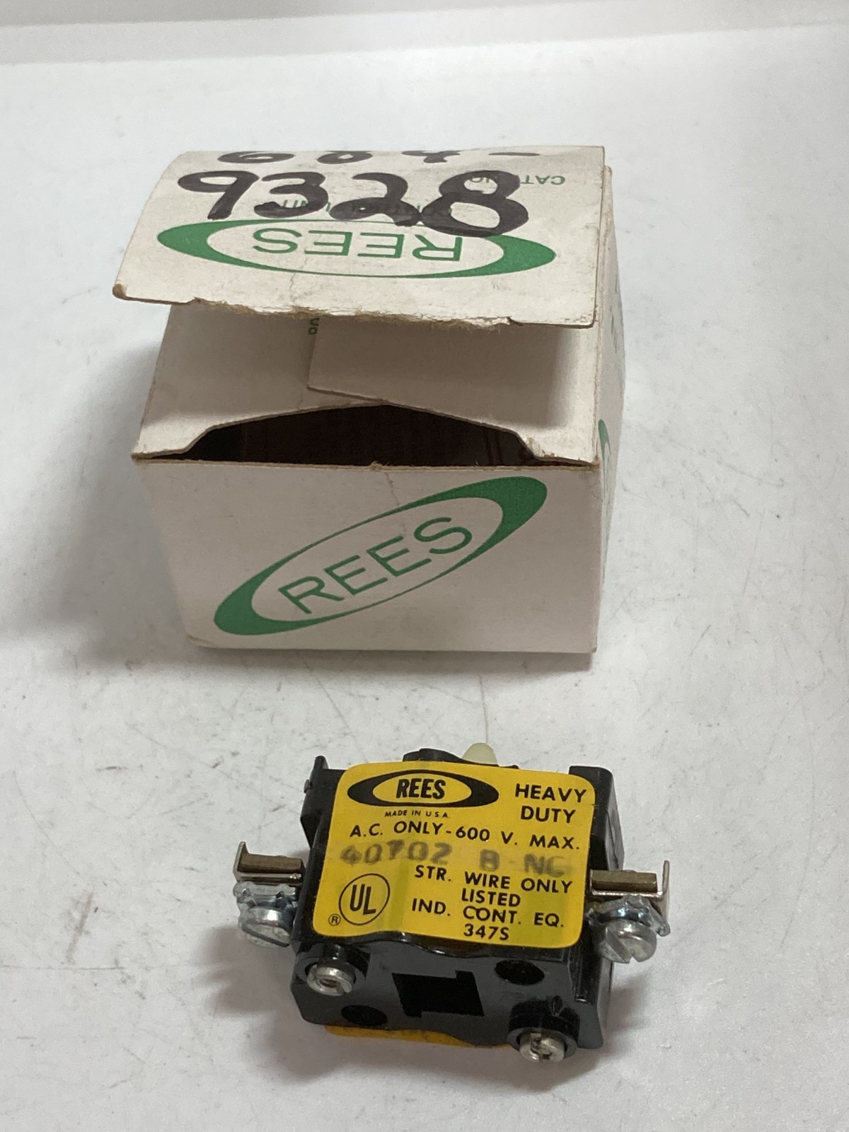 REES 40702 CONTACT BLOCK 1NC NIB