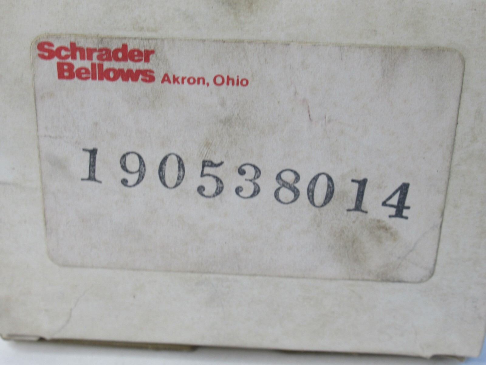 (NEW) SCHRADER BELLOWS 190538014 Guide Assembly