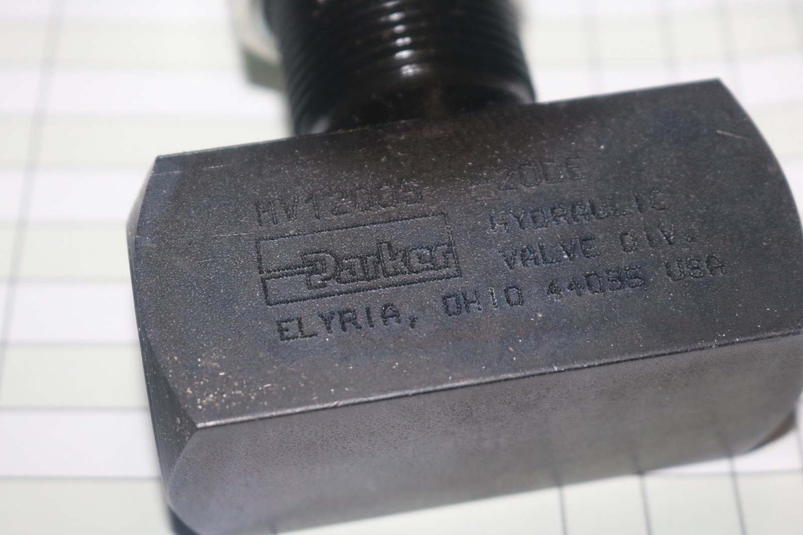 NOS Parker Fluidpower 4 pos metering valve MV1200S 3000 PSI 25 GPM