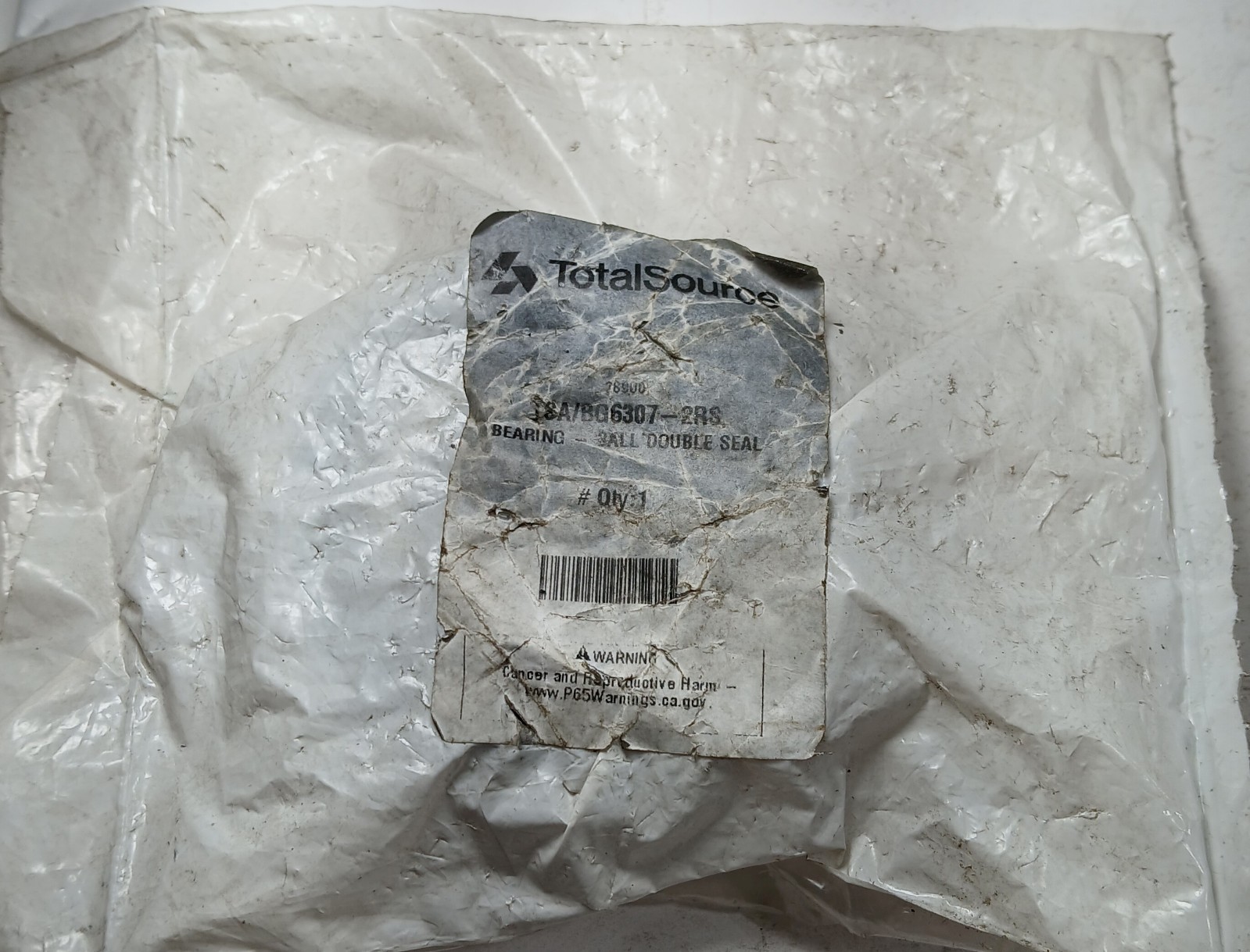 1 NEW TOTAL SOURCE TSA/ BG6307-2RS DOUBLE SEAL BALL BEARING NNB ***MAKE OFFER***