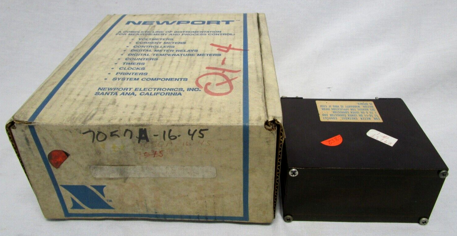 NEWPORT ELECTRONICS 200AS-3-A2-D2 DIGITAL VOLTMETER
