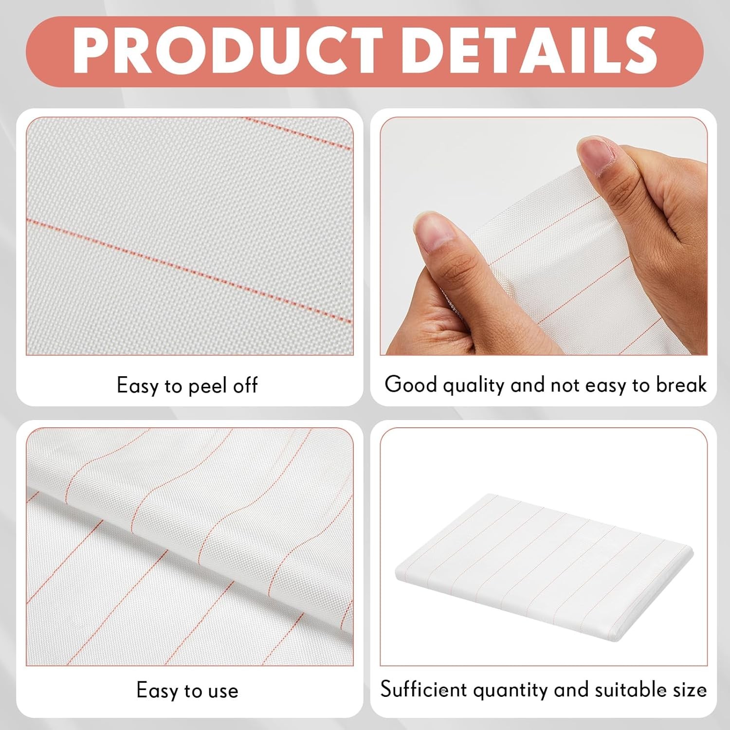 5 Yards Peel Ply, High Temperature Resistant Release Cloth, Carbon Fiber Fiberg