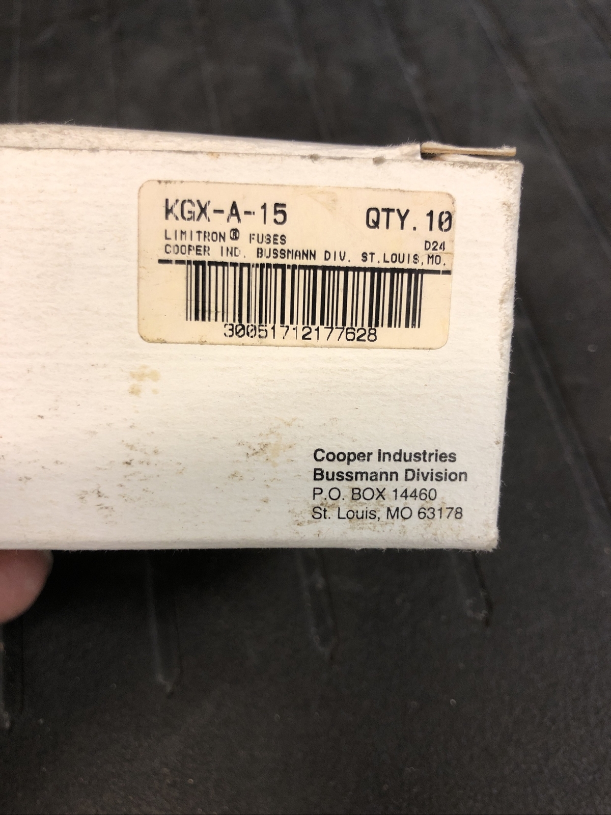 Lot Of 10 Bussmann, Limitron, KGX-A-15, Fuse Free Shipping