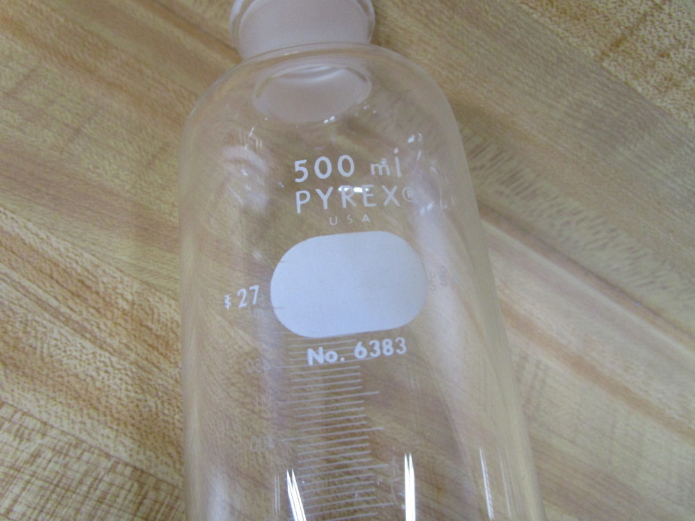 Pyrex 6383 Cylindrical Separatory Funnel W/Out Stopper