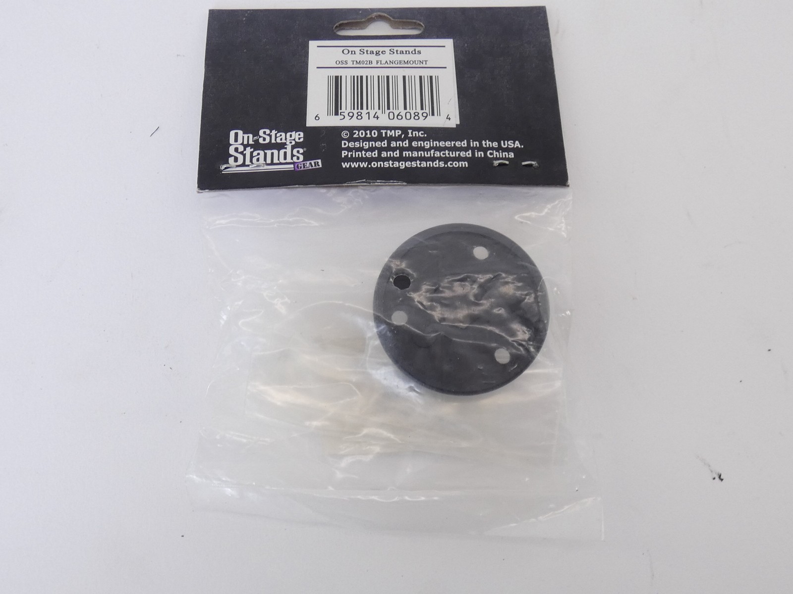 *Lot of 4* On Stage TM02B Flangemount Black OSS – NEW Surplus!
