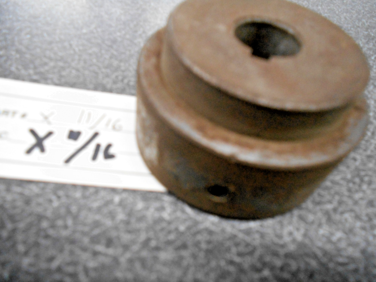 Weld-On Hub, Series X11/16. Round Bore. Burns/Tisco. NOS!