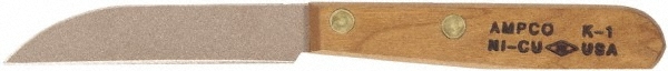Ampco 3-1/8″ Long Blade, Nickel-Tin-Copper Alloy, Fine Edge, Fixed Blade Knif…