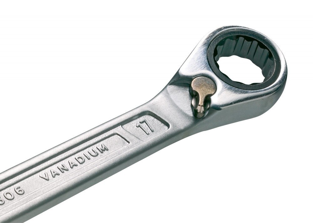 Hazet Scricchiolare Wrench Exterior Double Hexagon Traction Profile 16 606-16