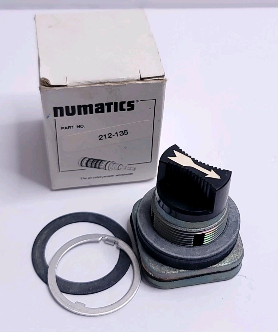 NUMATICS Selector Switch 212-135 2-Position Pneumatic Accessory 30.5mm NEW