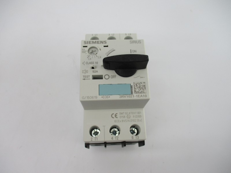 SIEMENS 3RV1021-1EA10 690V 2.8-4A NSMP