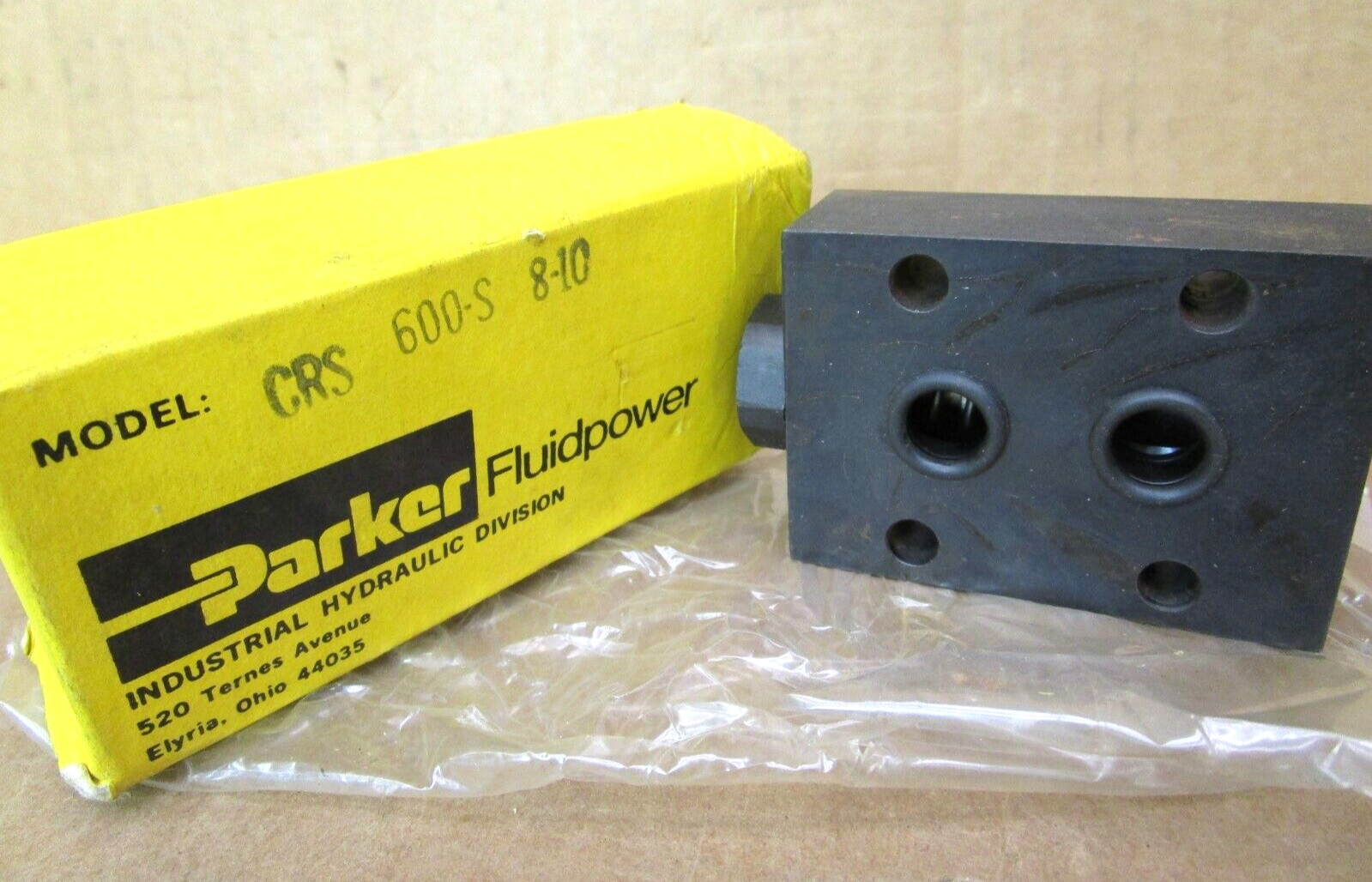 Parker CRS-600-S-8-11 CRS-600-8-10 50955LR