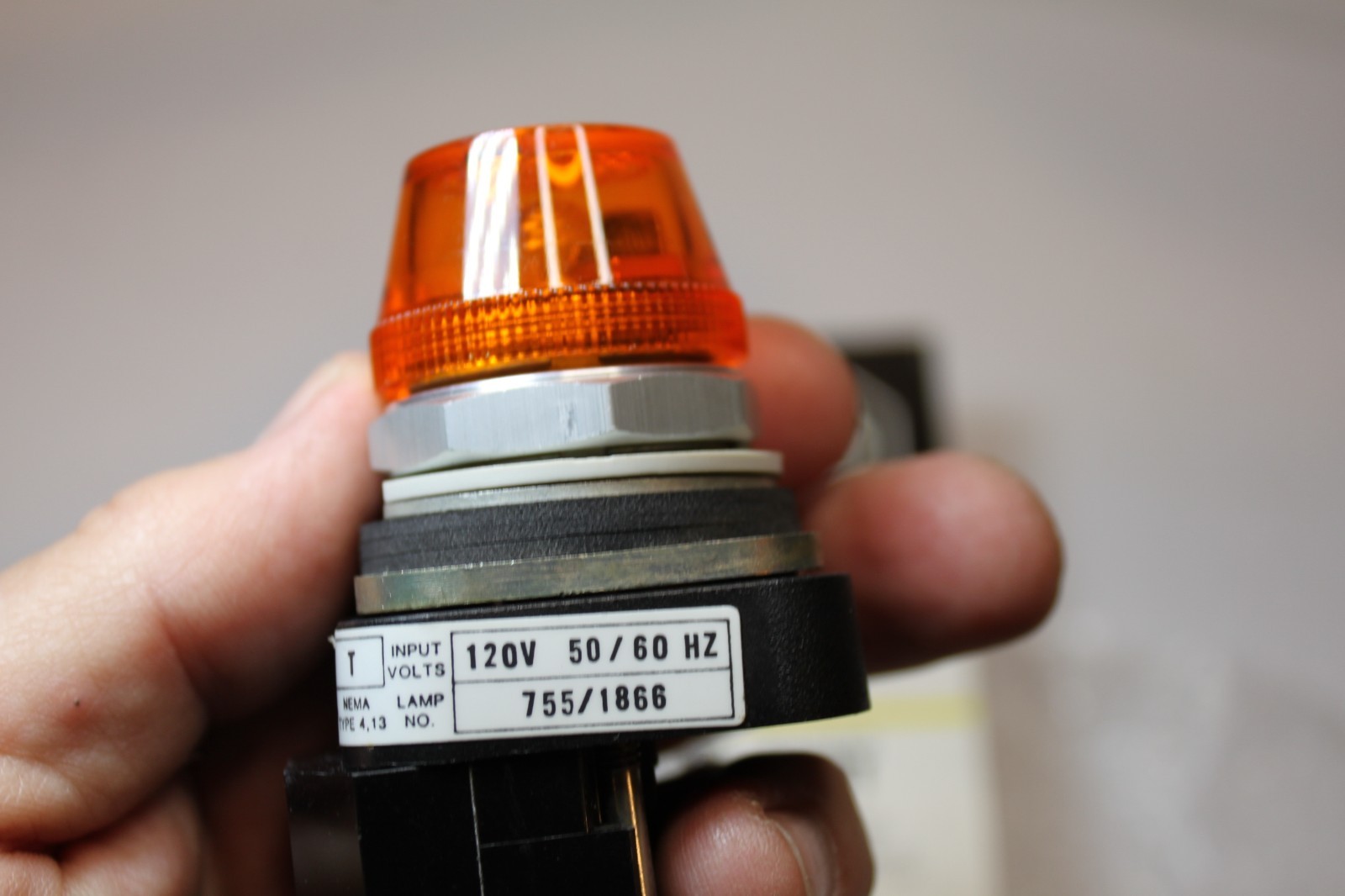 Allen Bradley A-B 800T-P16 Amber Pilot Light 800TP16 120V NIB NEW
